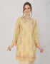 BAJU KURUNG PAHANG MODEN AMBERLEE (SWEET YELLOW)